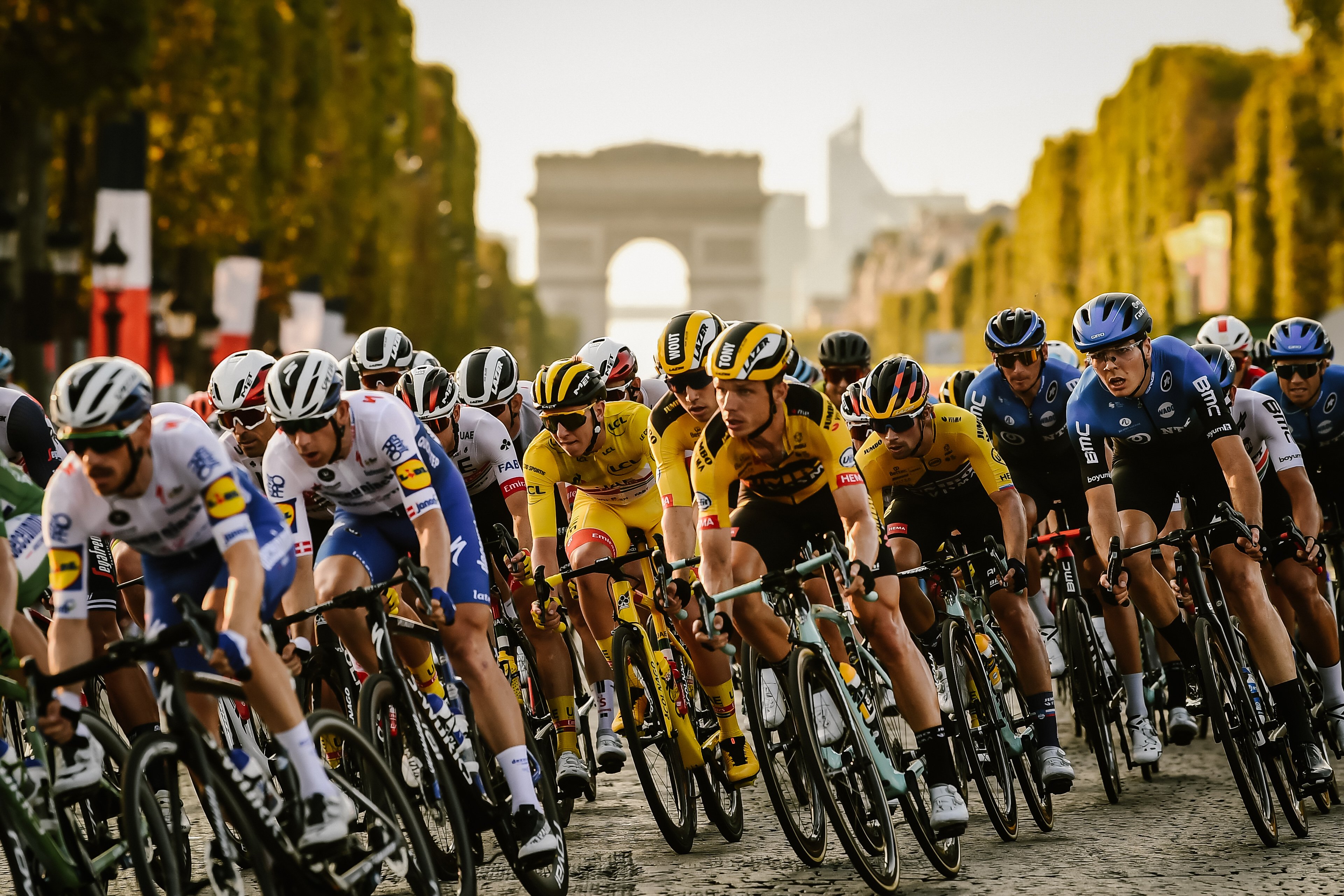 Yellow Jersey home, along with Young Rider and Polka-dots