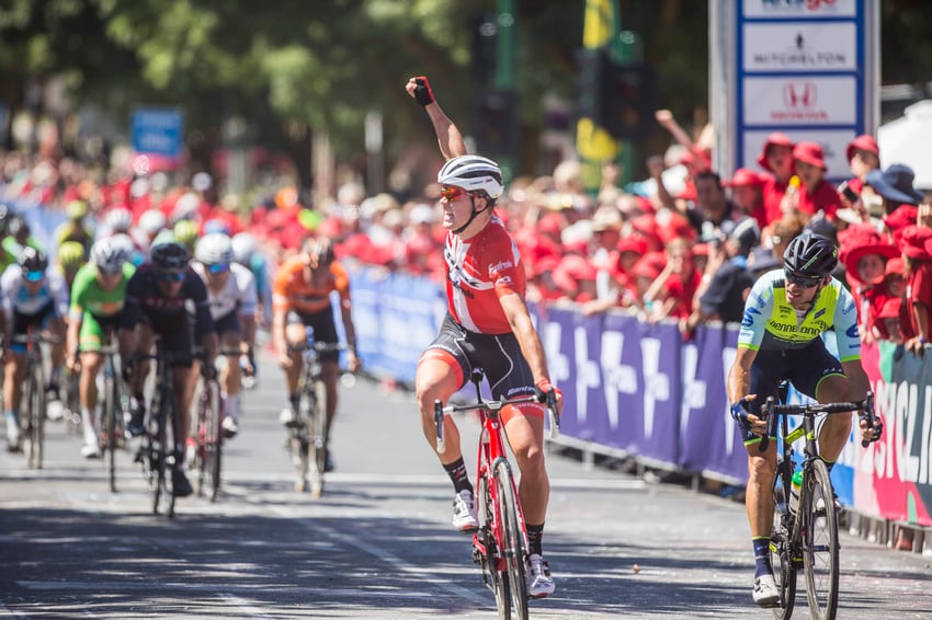 Mitchelton-SCOTT, Team Sky, Trek-Segafredo and EF Pro Cycling