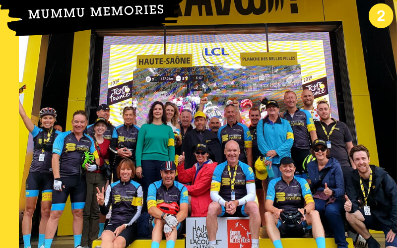 Podium time at the Tour de France 2019